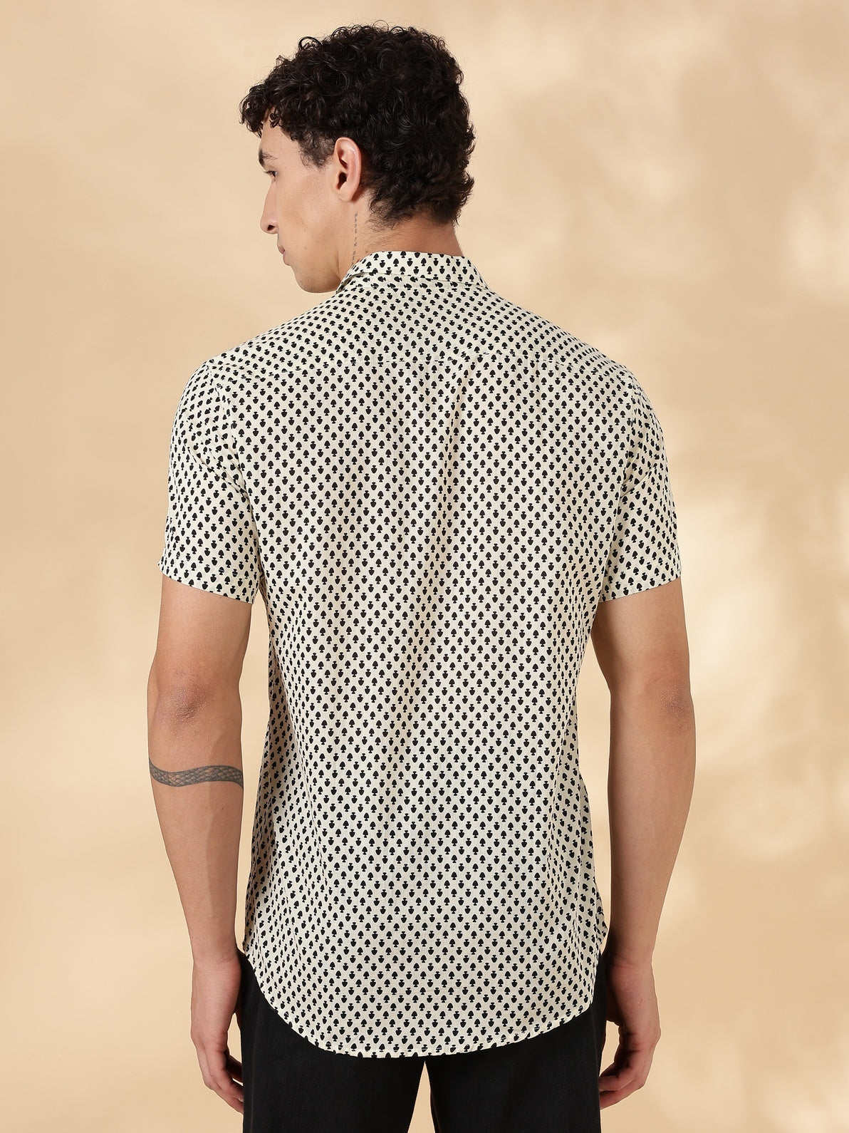 Nama’s Jaipur Stylish Printed Half Sleeve Shirt for Men