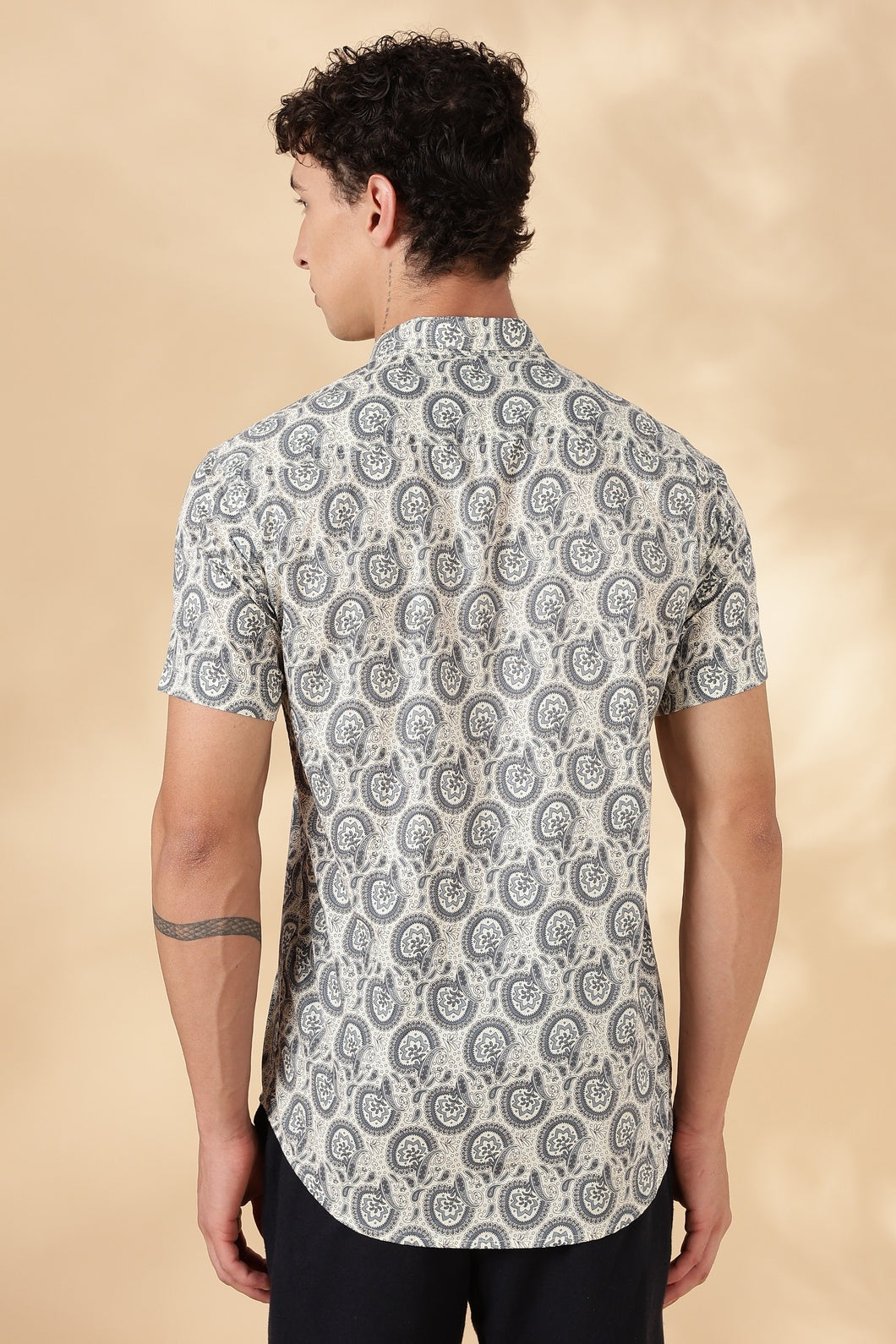 Nama’s Jaipur Stylish Printed Half Sleeve Shirt for Men