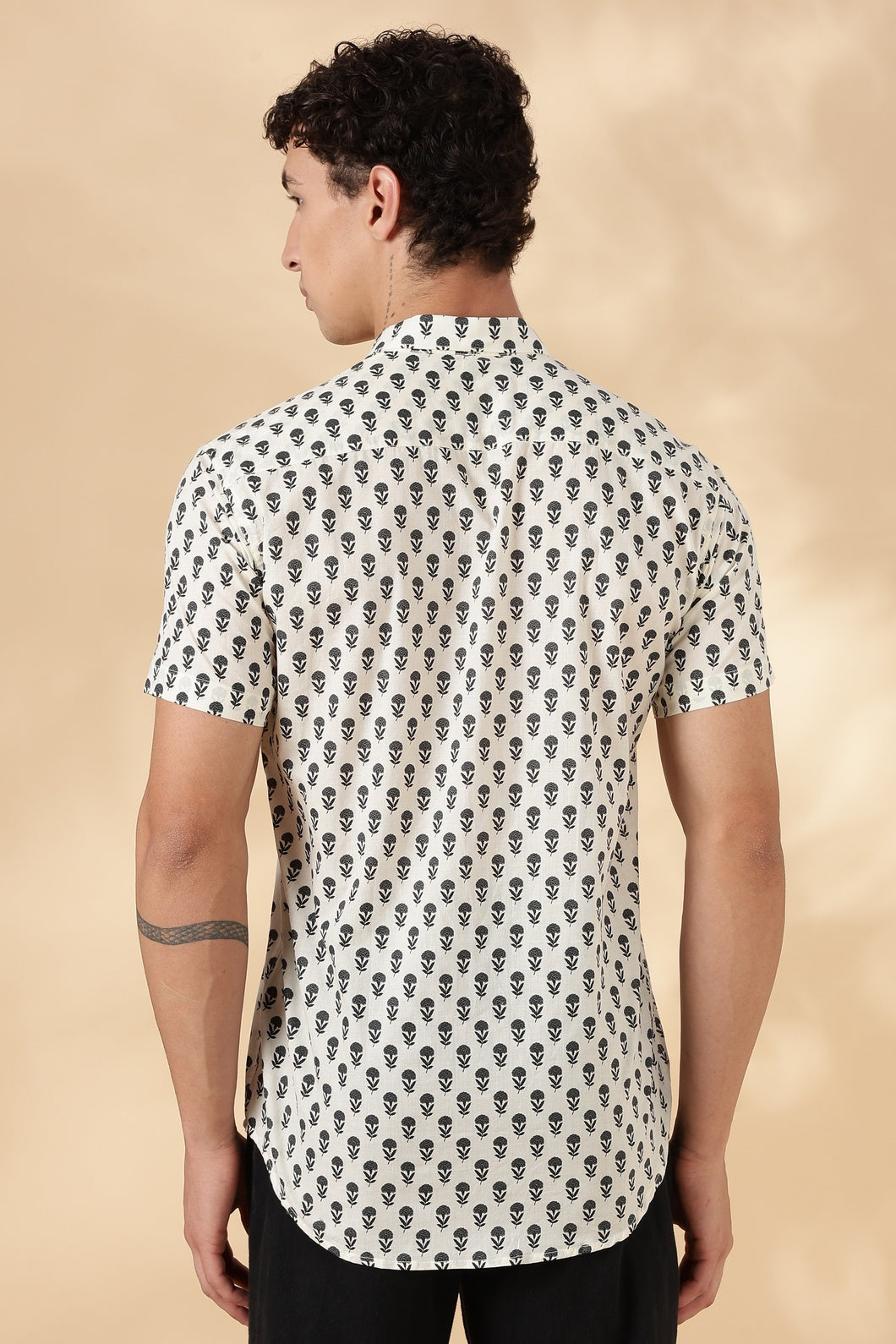 Nama’s Jaipur Stylish Printed Half Sleeve Shirt for Men