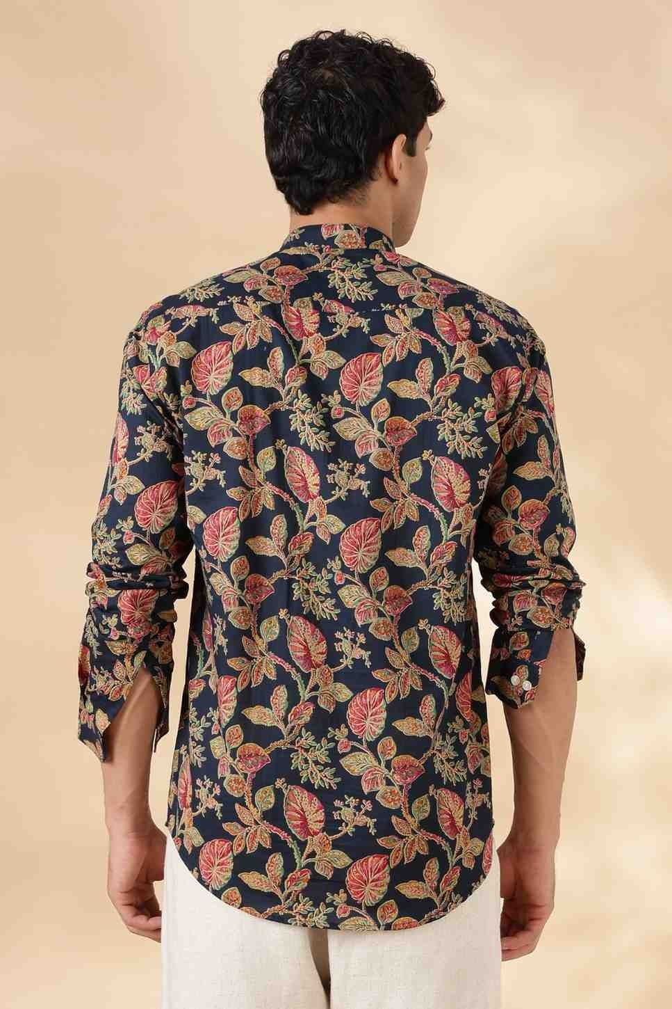 Nama’s Ethnic Cotton Short Kurta for Men