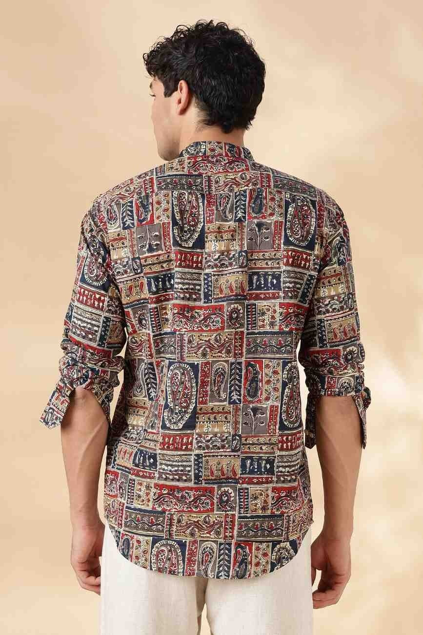 Nama’s Jaipur Ethnic Cotton Short Kurta for Men