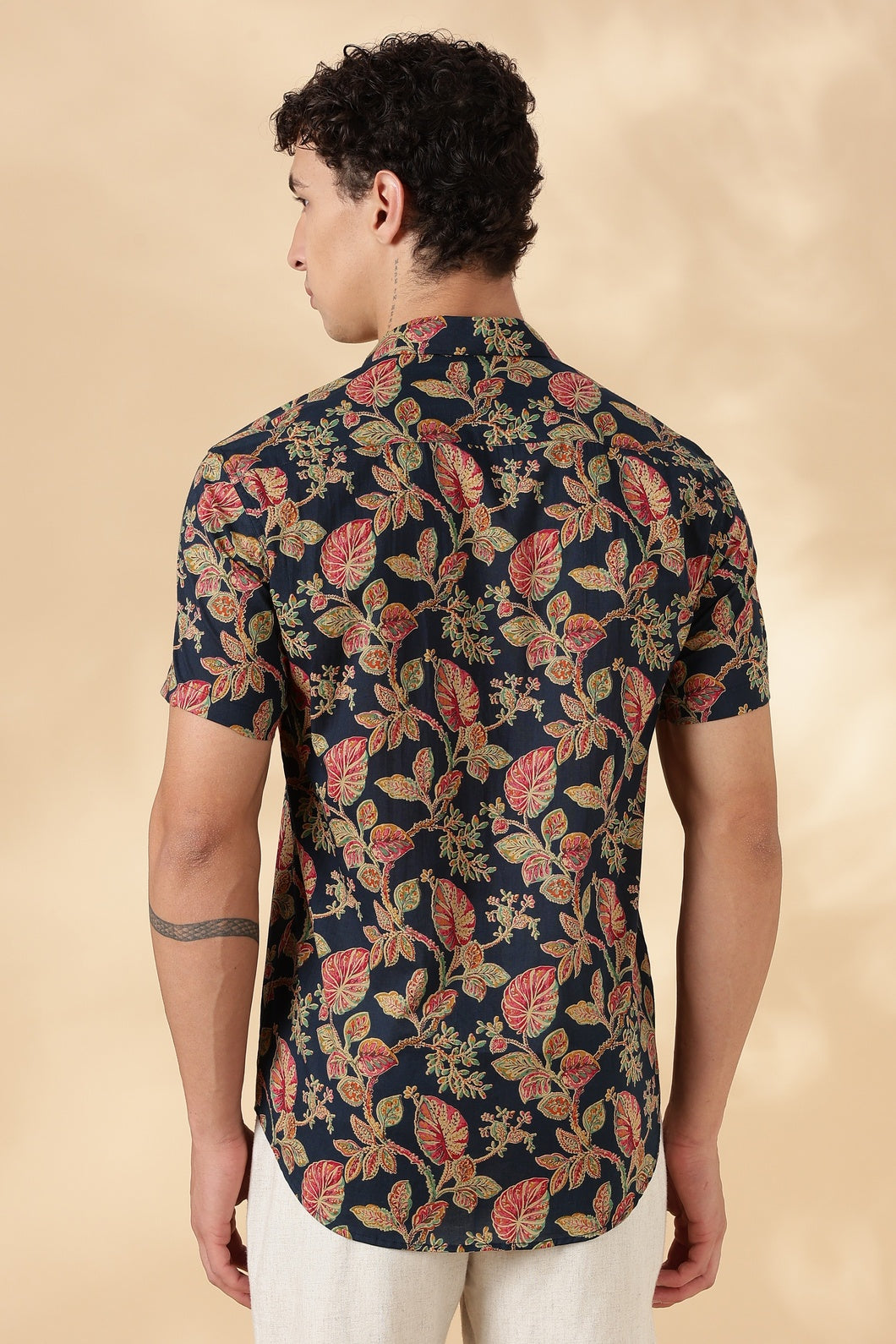 Nama’s Stylish Printed Half Sleeve Shirt for Men