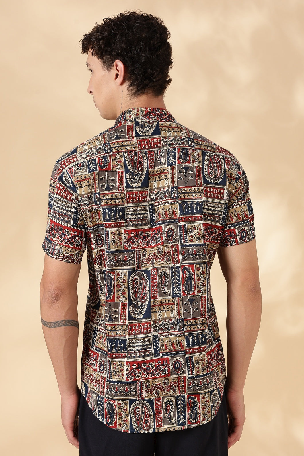 Nama’s Jaipur Stylish Printed Half Sleeve Shirt for Men