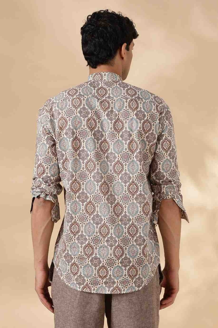 Nama’s Jaipur Ethnic Cotton Short Kurta for Men