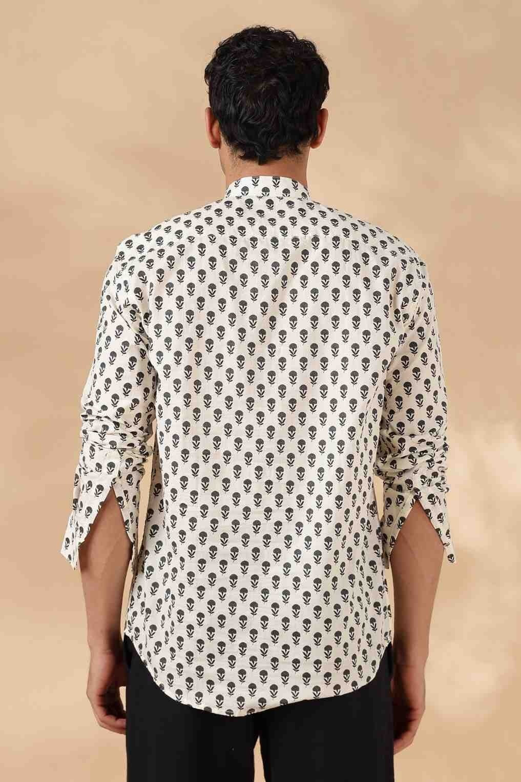 Nama’s Jaipur Ethnic Cotton Short Kurta for Men