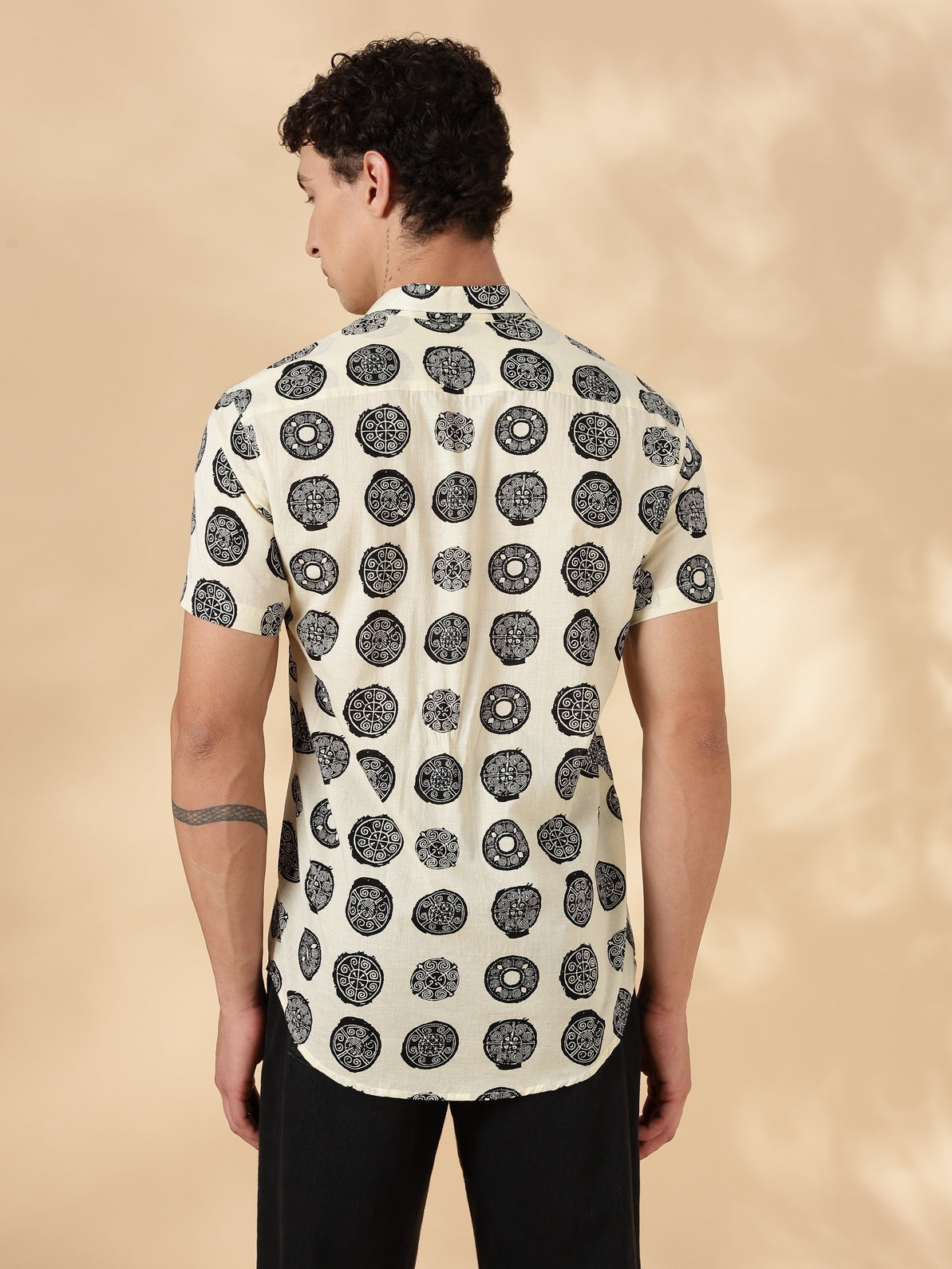 Nama’s Stylish Printed Half Sleeve Shirt for Men