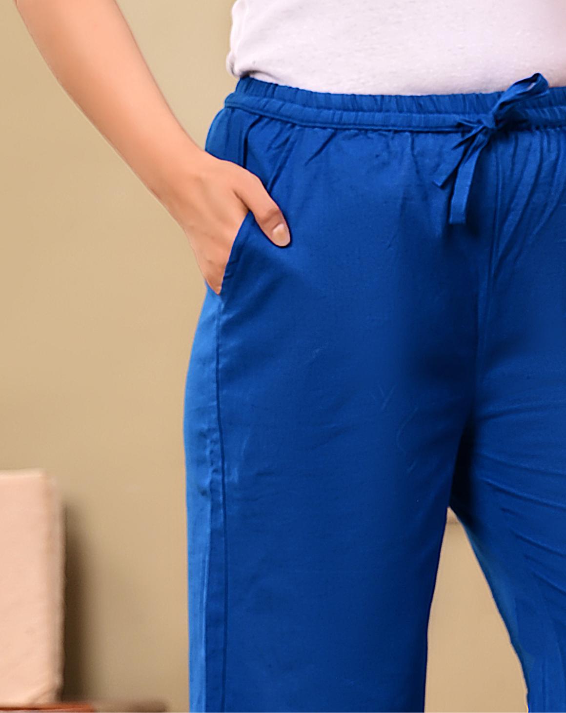 Nama’s Women Relaxed Fit Palazzo Bottoms
