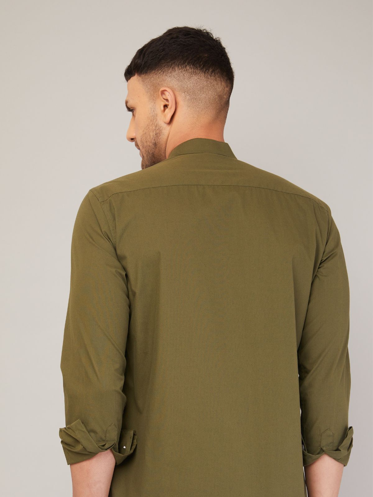 Mandarin Collar Shirt