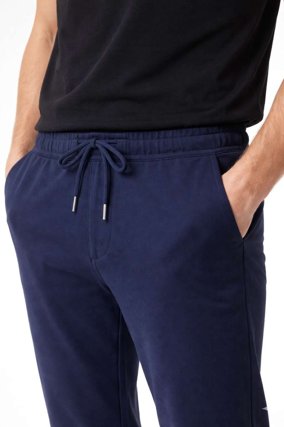 NAMA'S Men Solid Straight Fit Lounge Bottoms
