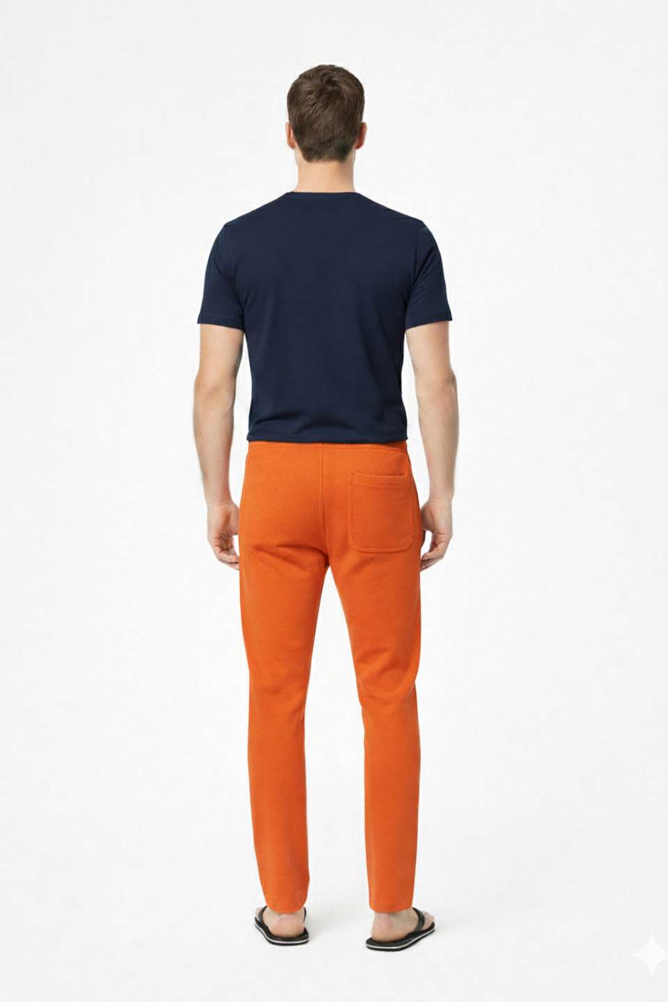 NAMA'S Men Solid Straight Fit Lounge Bottoms