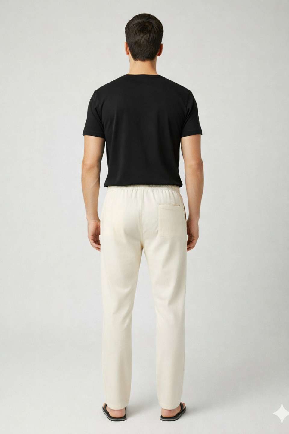 NAMA'S Men Solid Straight Fit Lounge Bottoms