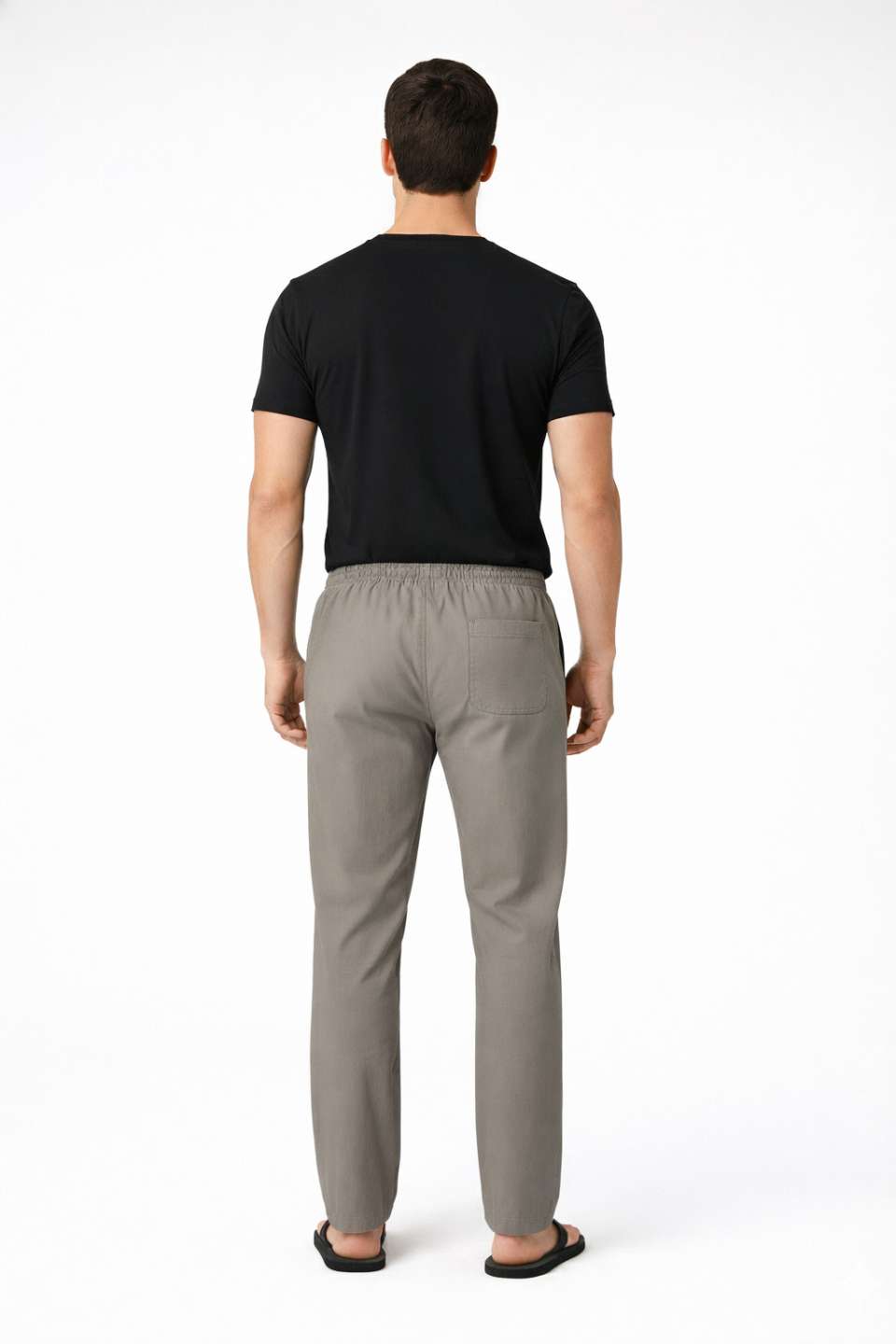 NAMA'S Men Solid Straight Fit Lounge Bottoms