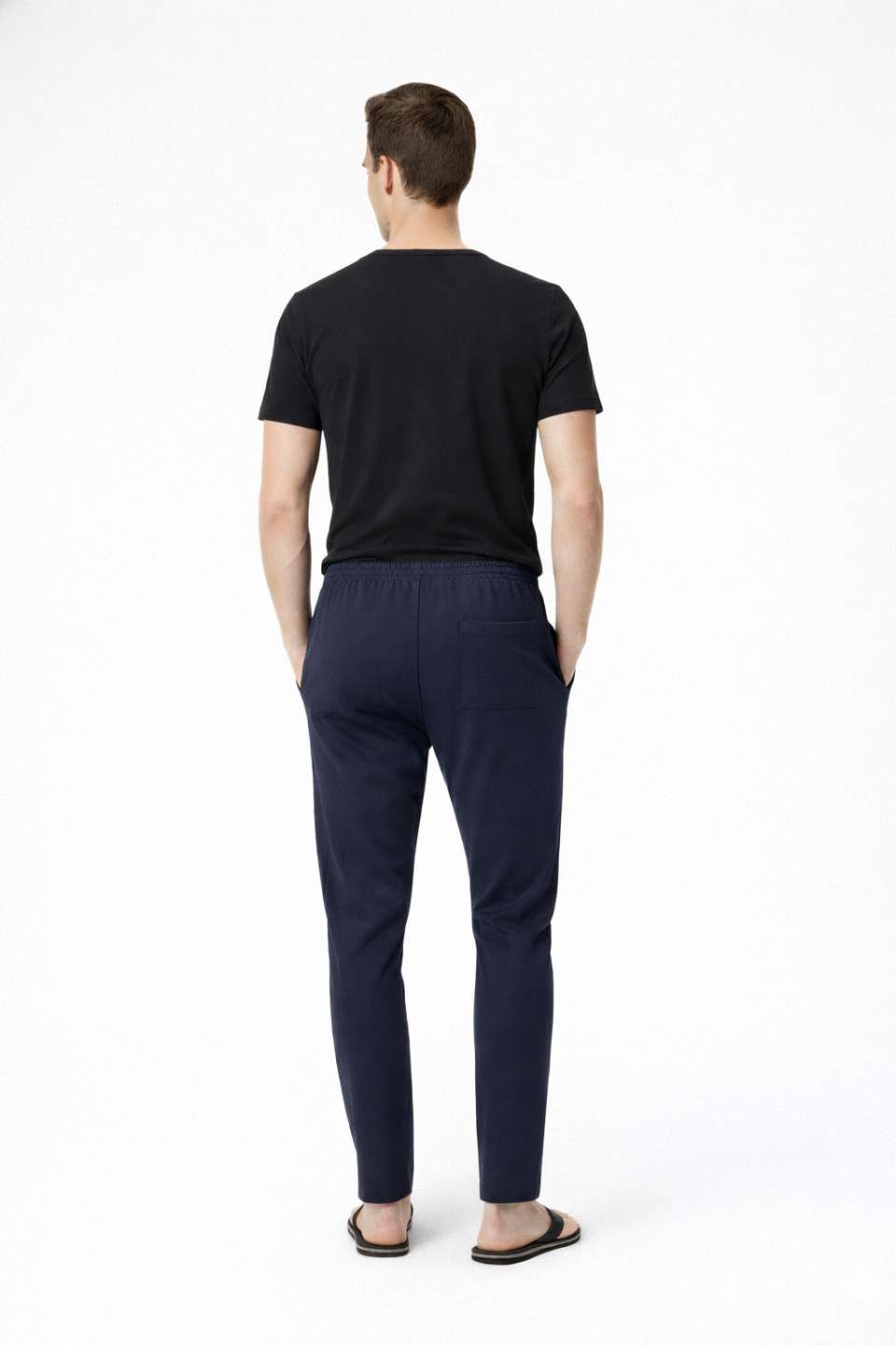 NAMA'S Men Solid Straight Fit Lounge Bottoms
