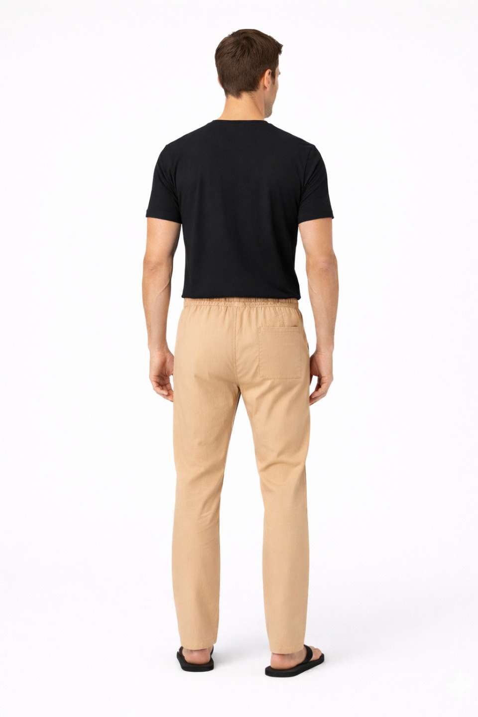 NAMA'S Men Solid Straight Fit Lounge Bottoms