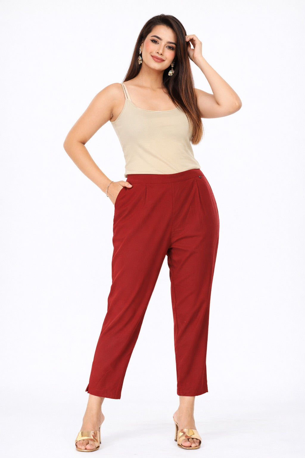 NAMA’S Cotton Pants for Women