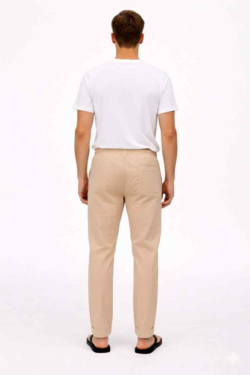 NAMA'S Men Solid Straight Fit Lounge Bottoms