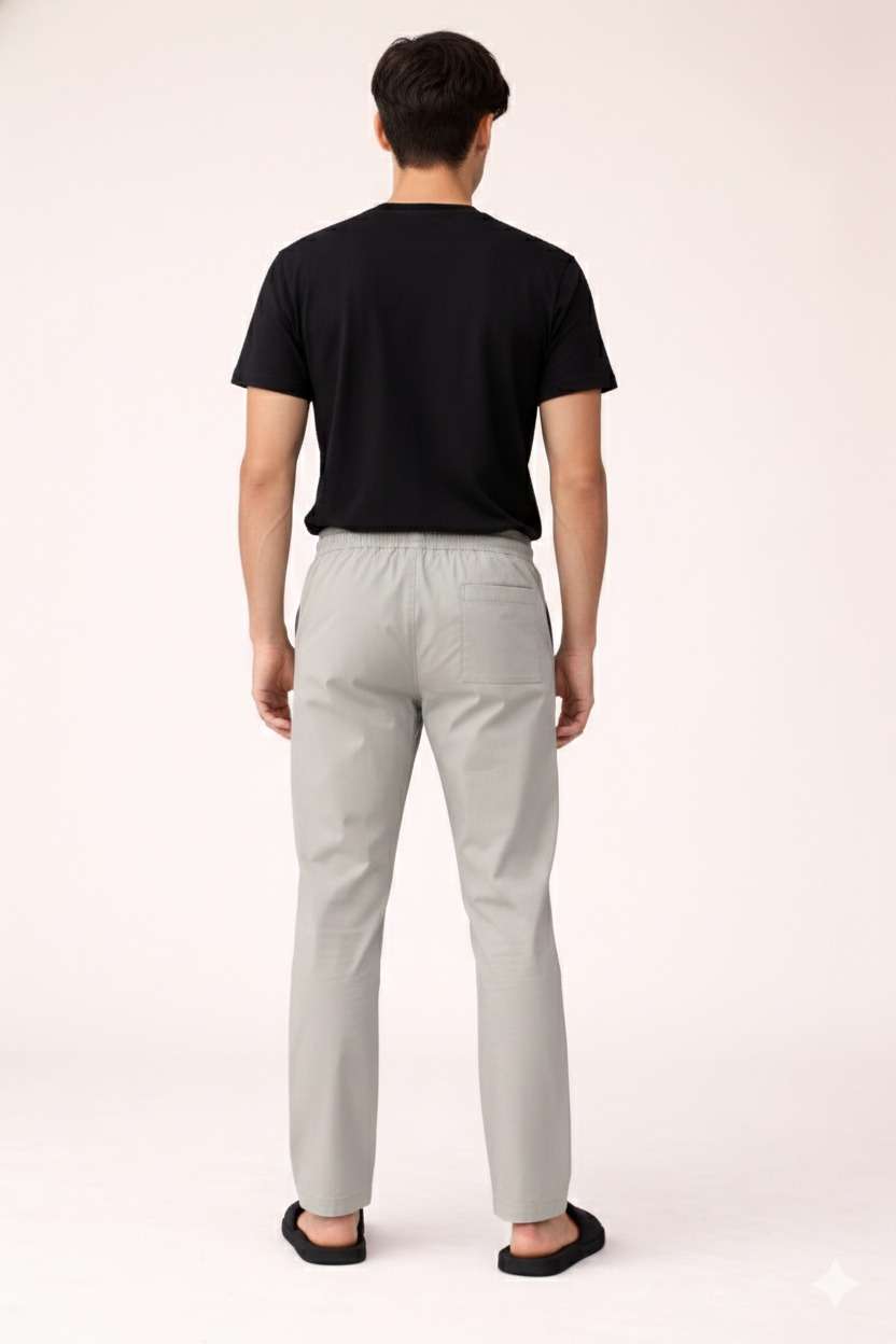NAMA'S Men Solid Straight Fit Lounge Bottoms