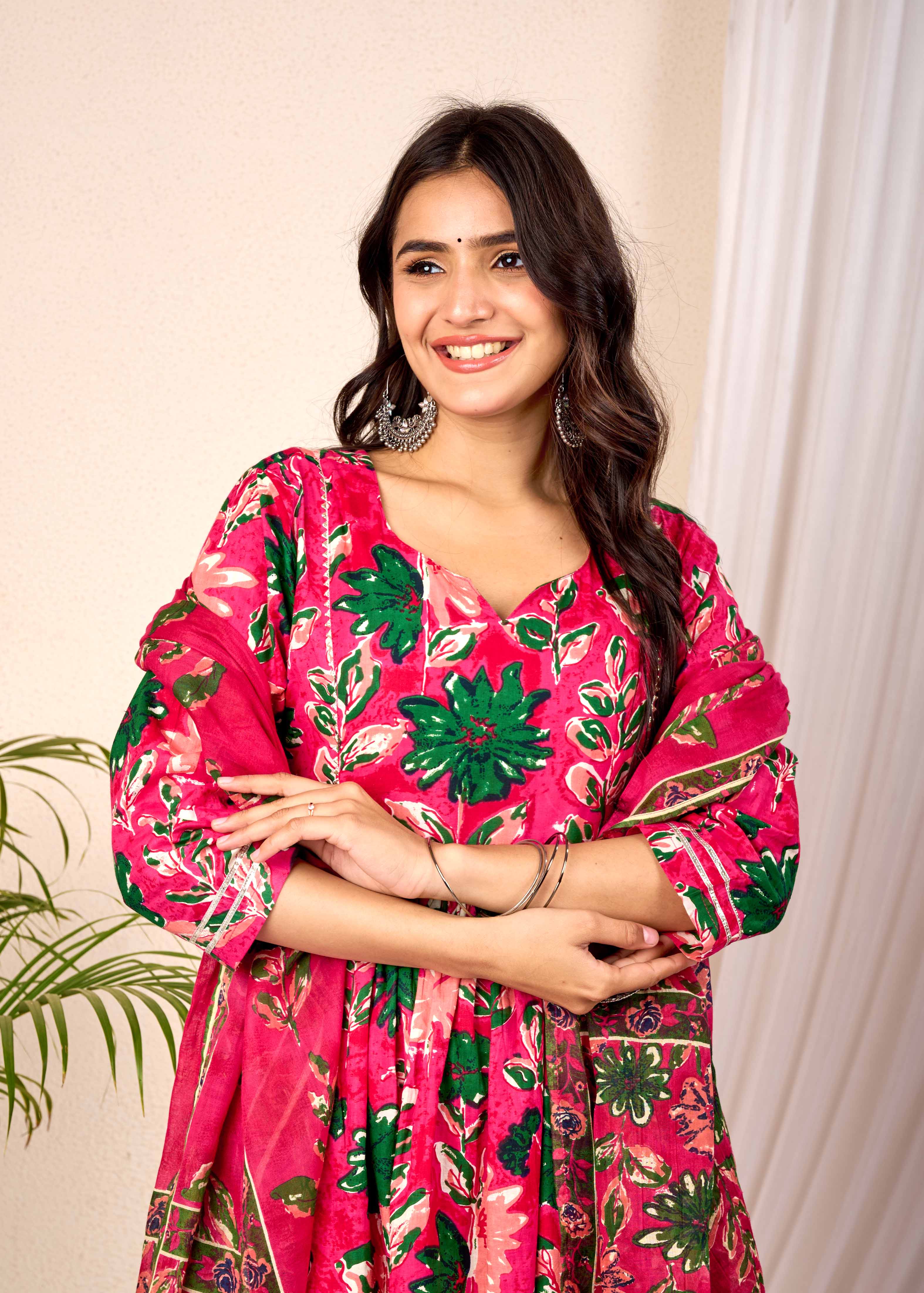 SEHER RANI HAND CRAFTED COTTON SUIT SET