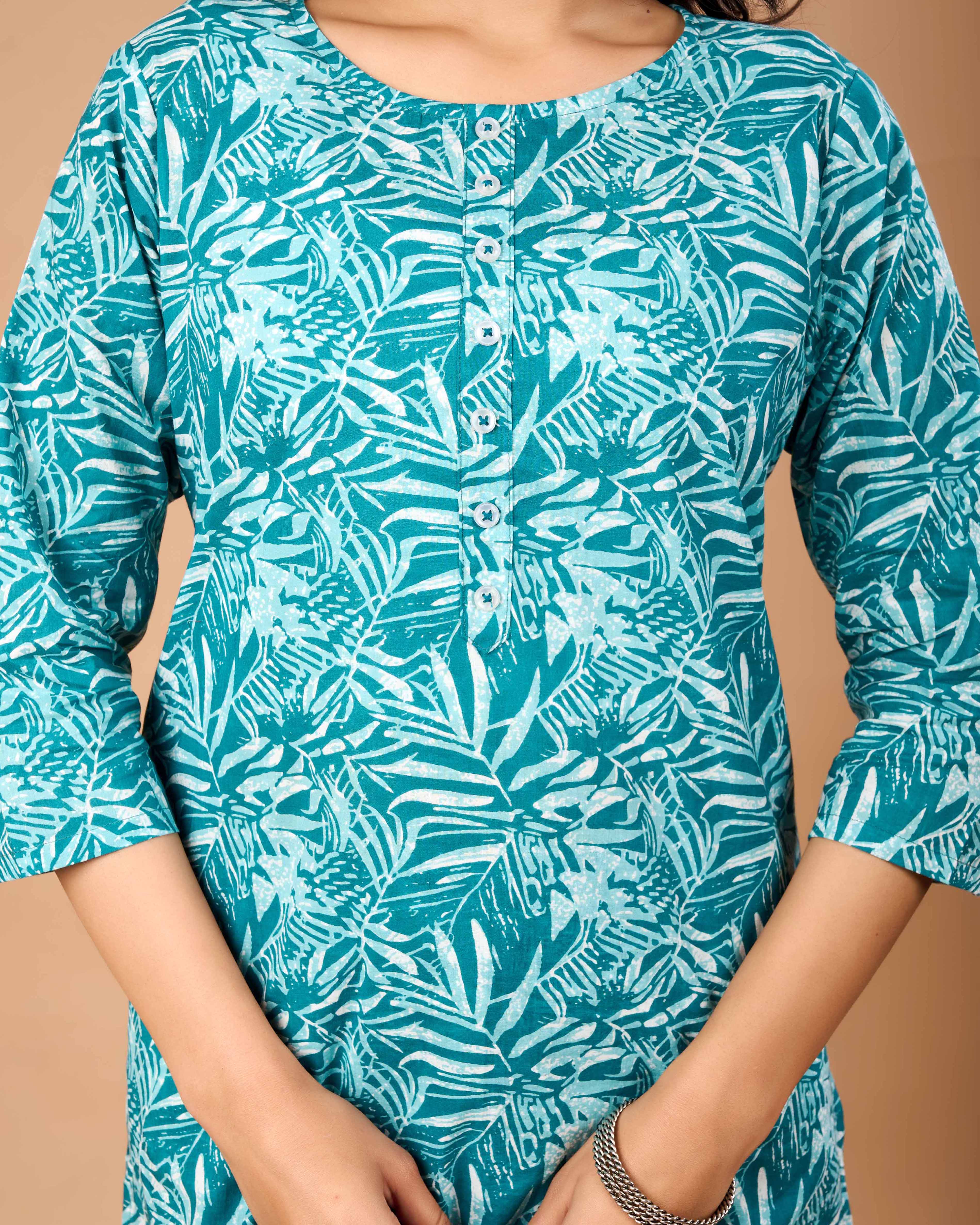 AMMI GREEN HAND CRAFTED COTTON CO-OD SET