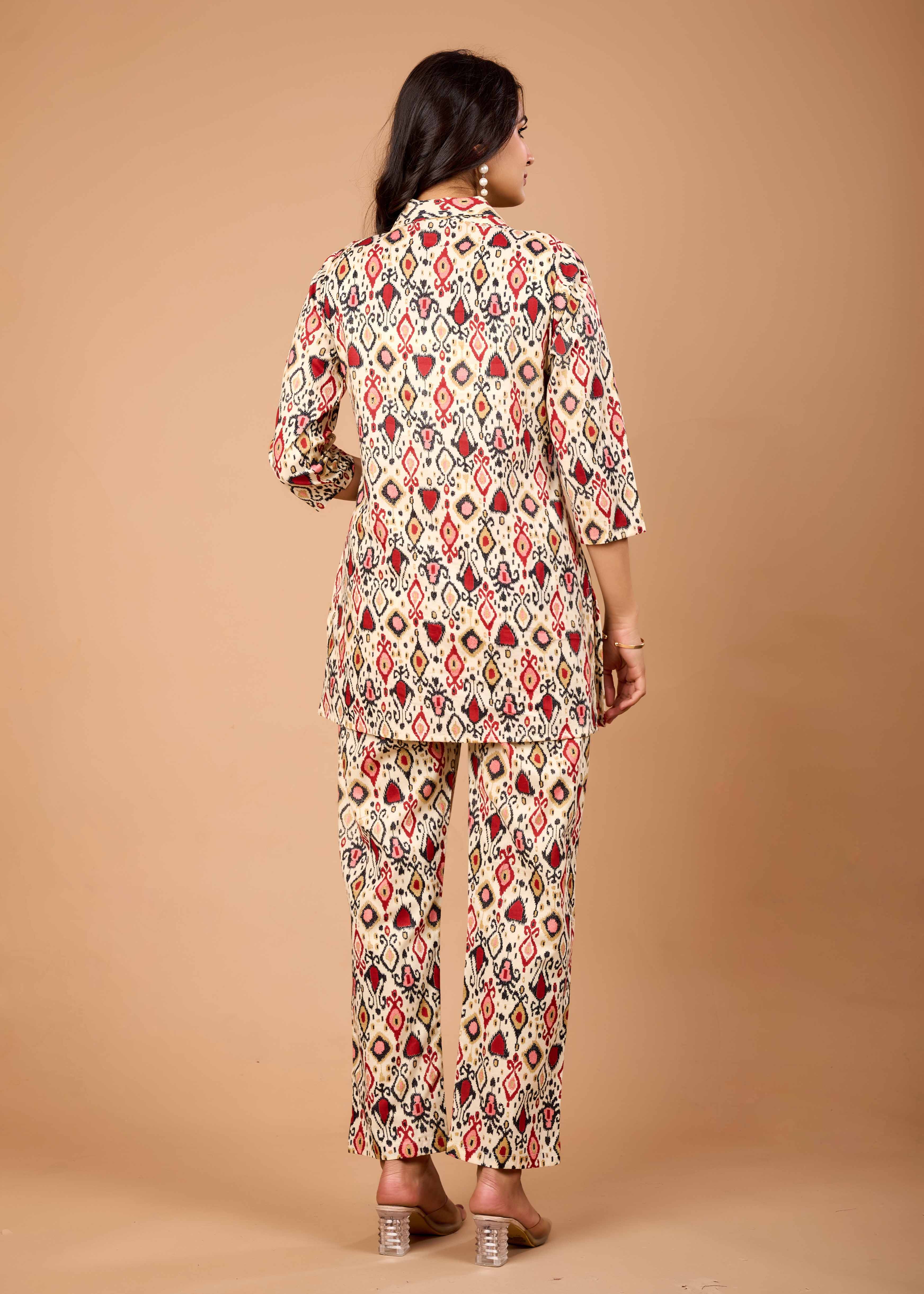 ZAHA PASTEL HAND CRAFTED COTTON CO-OD SET