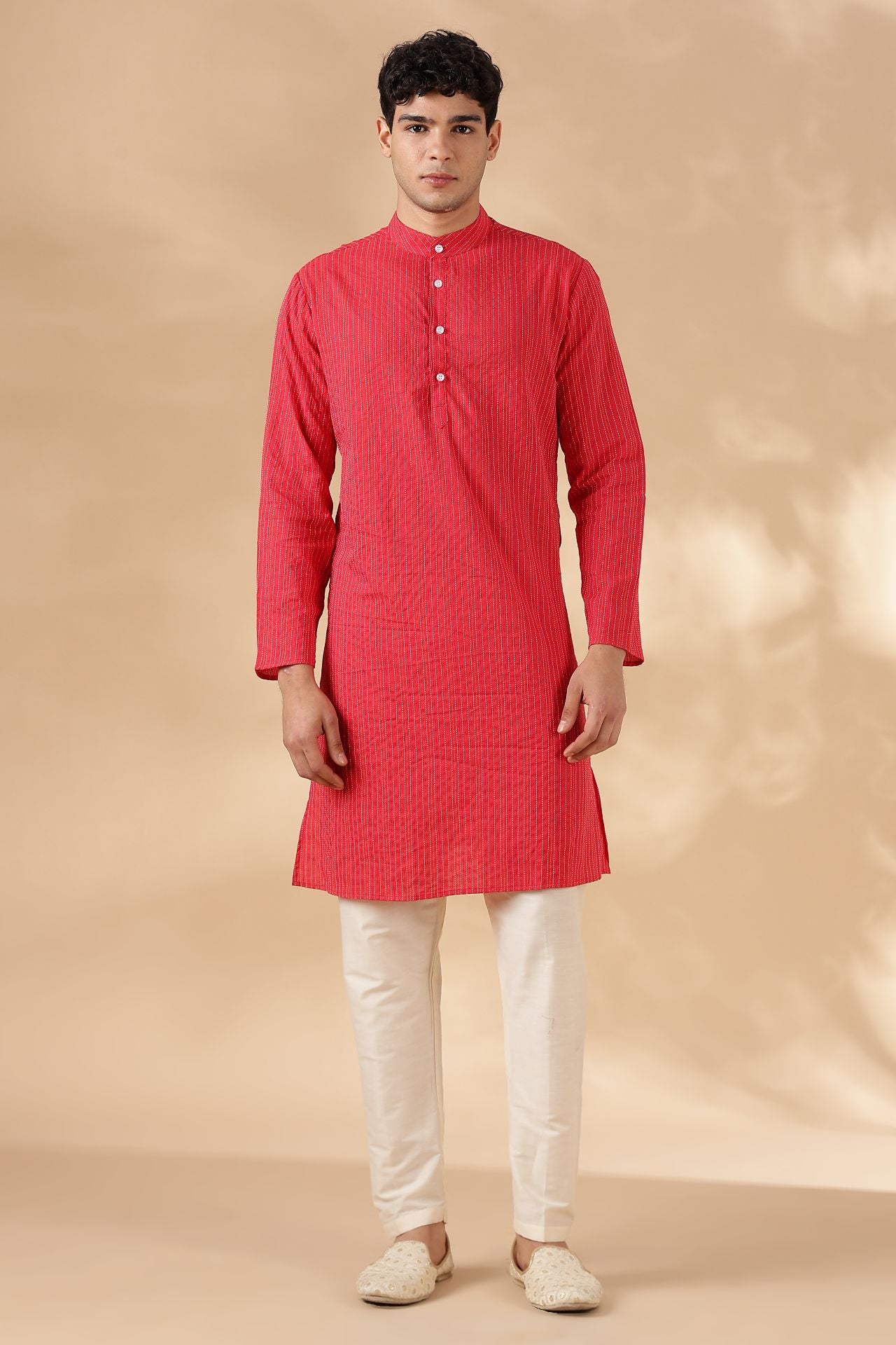 NAMA'S Jaipur Men Regular Fit Cotton Kurta