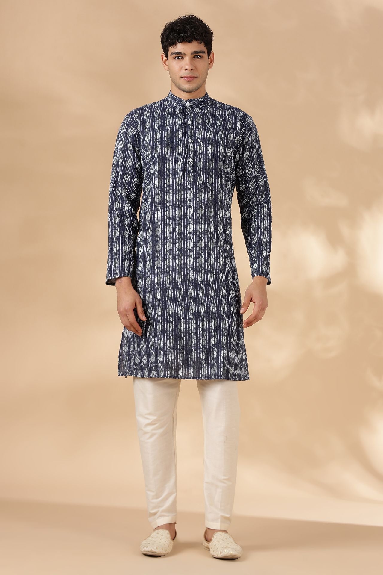 NAMA'S Jaipur Men Regular Fit Cotton Kurta